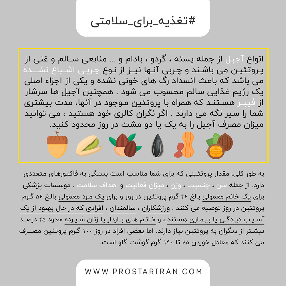 نقش پروتئین در بدن